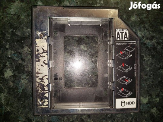 Optibay SATA 12,7 mm HDD/SSD beépítő keret