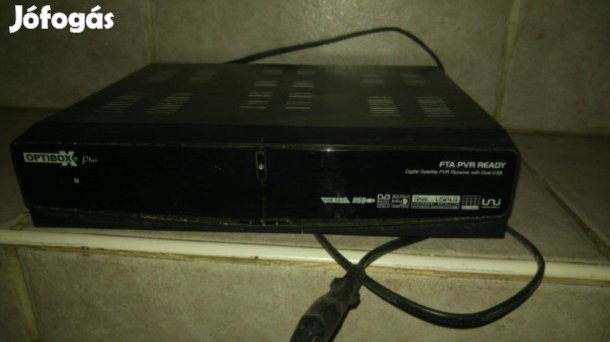 Optibox Plus FTA PVR Ready digitális műholdvevó USB felvétel lejátszás
