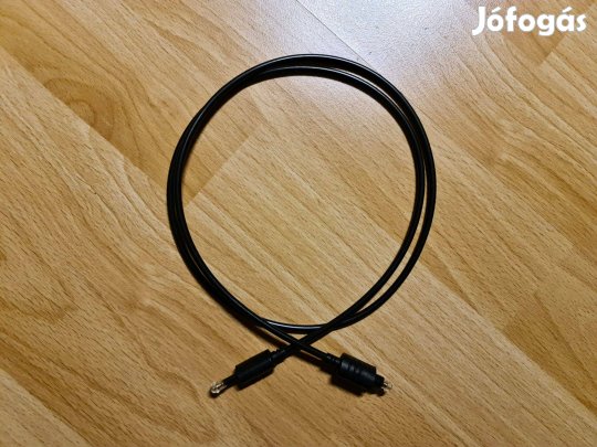 Optikai digitális toslink kábel 1 méter dap, minidisc vagy máshoz
