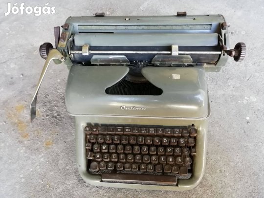 Optima írógép régi db működik Nagyon szép eredeti db