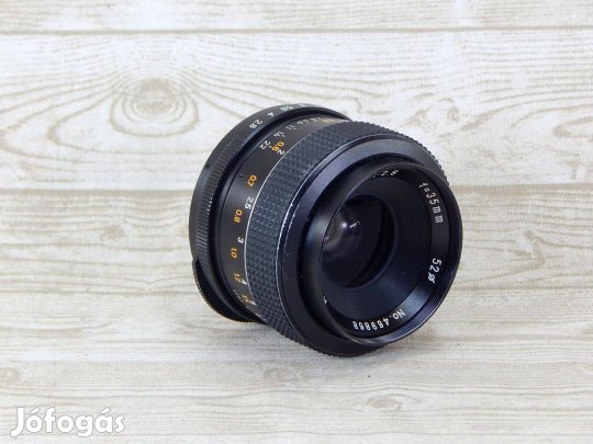Optomax 35mm 1:2.8 objektív - M42 csatlakozással - szép állapotban