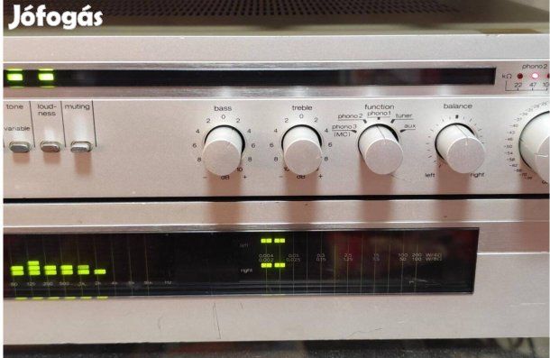Optonica Sharp 1981 előerősítő végerősítő kombinált SO-9100 + SX-9100