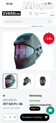 Optrel helix clt 2.0 automata fejpajzs. Hegesztés, hegesztő pajzs