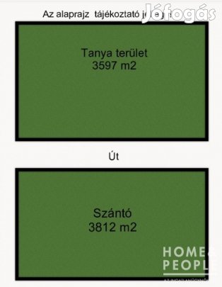 Ópusztaszeren nagy terület eladó!