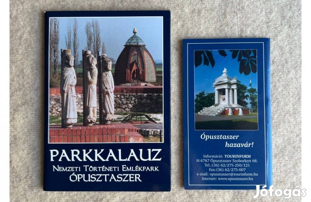 Ópusztaszeri Nemzeti Történelmi Emlék Parkkalauz kiadvány, füzet