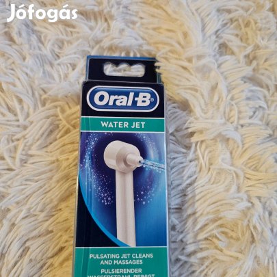 Oral-B Waterjet White szájöblítőfej csomag, 4db új gyári csomagolás s