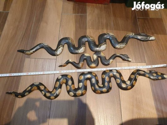 Óráskígyók többféle egyben fali fa dekoráció nem mérgesek :)