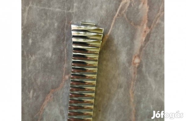 Óraszíj fém ezüstszínű