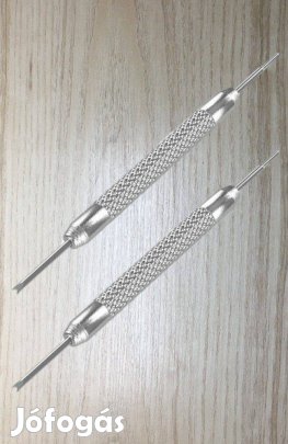 Óraszíj szerelő szerszám villás véggel