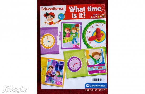 Óratanulás angolul What TIME Is IT Sok Mást Is Hirdetek