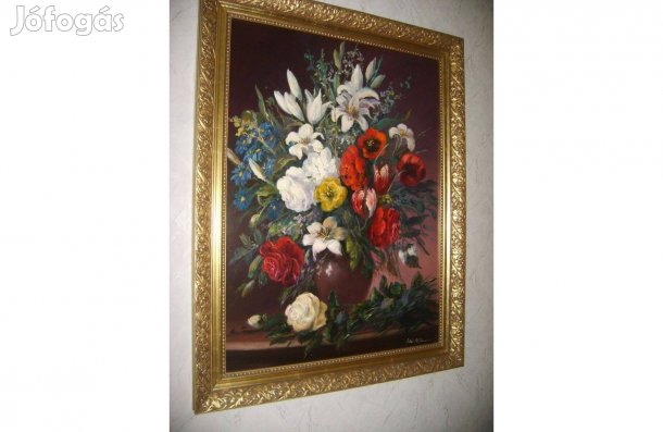 Orbán Csilla festmény: Virágcsendélet