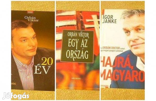 Orbán Viktor könyvek - (3 új kötet)