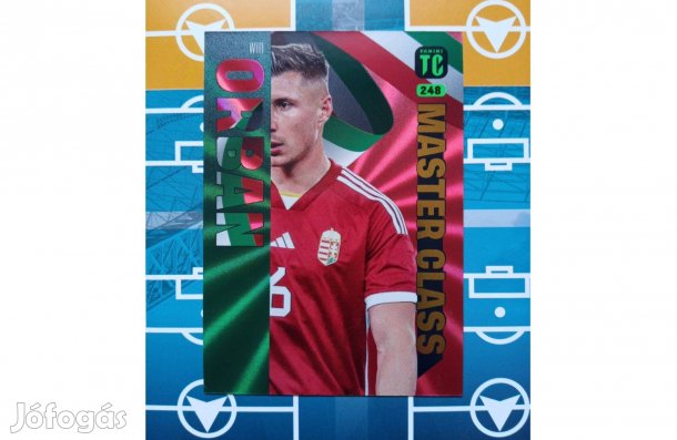 Orbán Willi (Magyarország) Master Class Panini Top Class 2024 kártya