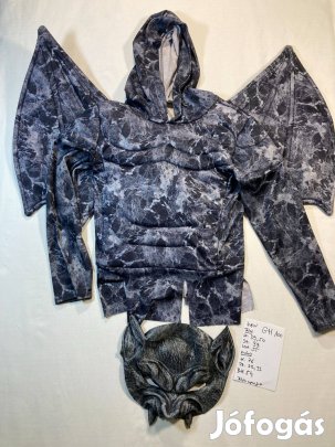 Ördög jelmez, halloween jelmez 7-8 év GH100