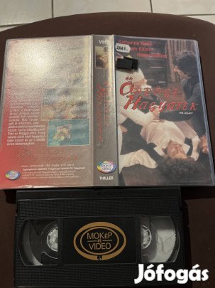 Ördögi hagyaték thriller vhs. 