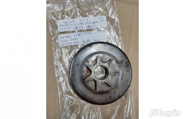 Oregon 404 7-es kuplungharang