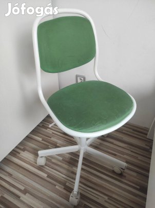 ÖrfjÄLL Forgószék, fehér/Vissle zöld