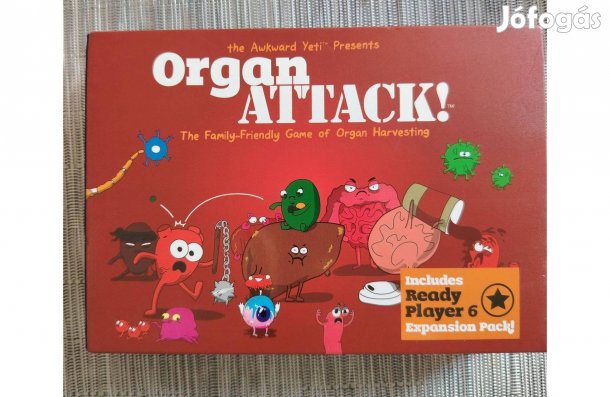Organ Attack társasjáték - angol nyelvű!