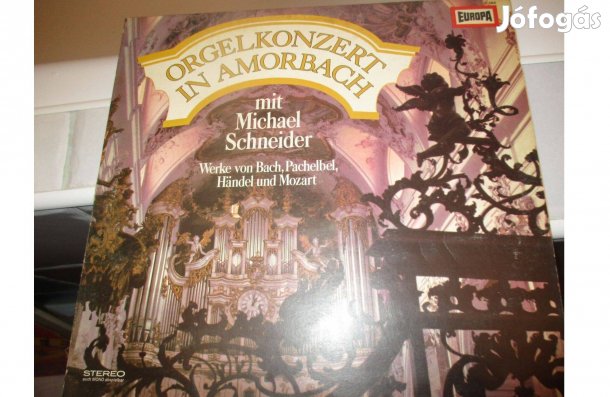 Orgonakoncert Amorbachban bakelit hanglemez eladó