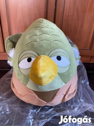 Óriás 45 cm Angry Birds Star Wars Yoda plüss figura Új