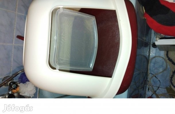 Óriás macska WC 65x50x48 cm újszerű