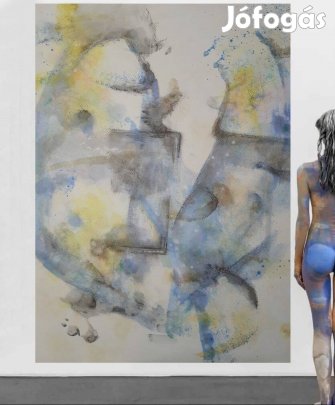 Óriás méretű modern festmény vásznon az alkotótól