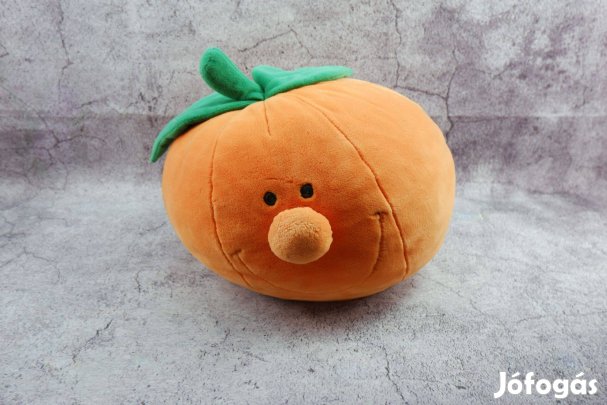 Óriás narancs plüss figura