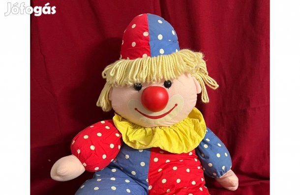 Óriás plüss bohóc