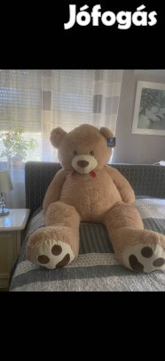 Óriás plüss mackó Új, ajándéknak tökéletes!