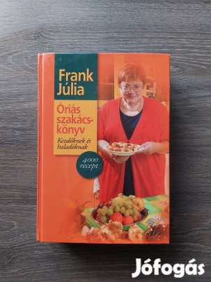 Óriás szakácskönyv Frank Júlia 4000 recept