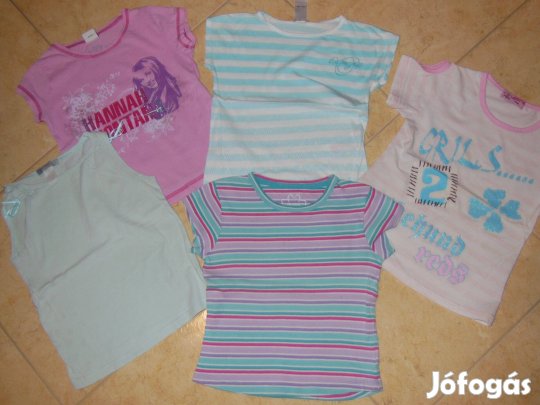 Óriási, Lány ruhacsomag. Ruhák, pólók, szoknyák. Hanah Montana 116/122