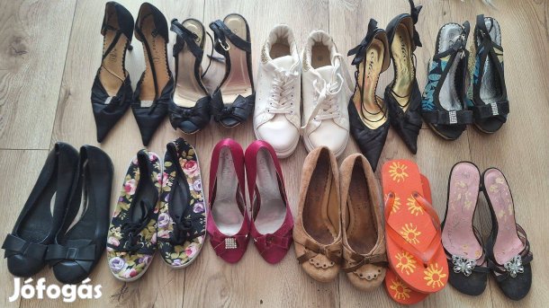 Óriási cipő csomag, cipőcsomag 36-37 méretek