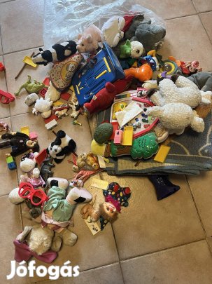 Óriási vegyes játék kupac