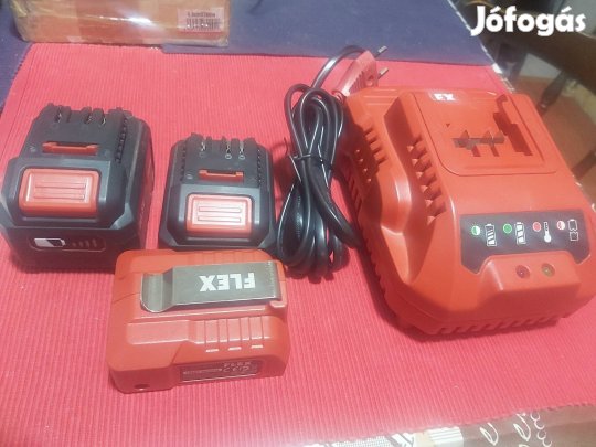 Original Flex 10.8V Akkus Szett
