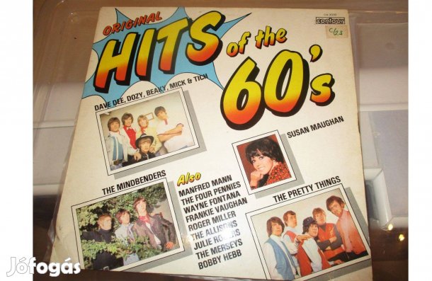 Original Hits of the 60's bakelit hanglemez eladó