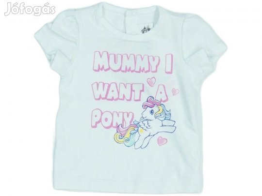 Original Marines Új (címkés) Lány Póló (Méret: 68)