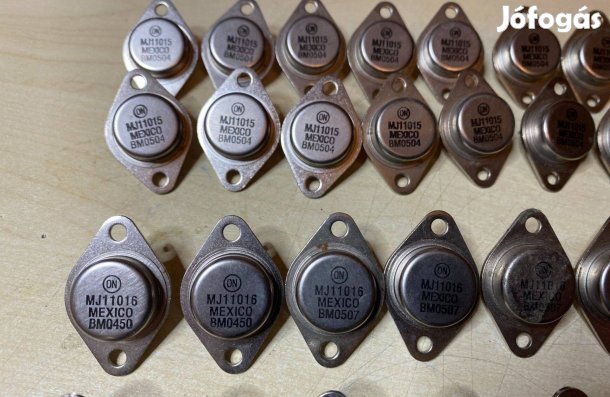 Originál ON Darlington Audio tranzisztorok MJ11015/11016 eladók
