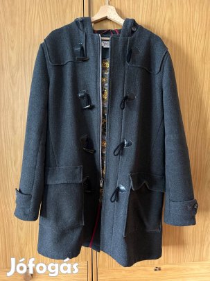 Original Penguin férfi gyapjú szövetkabát, sötétszürke, M