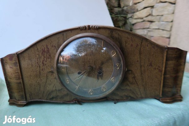 Originál régi Kinzle bimbamm asztali óra műkődik