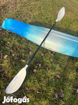 Originz Mokai 215 cm jobb 60fokos evező (fekete alu nyél, fehér toll)