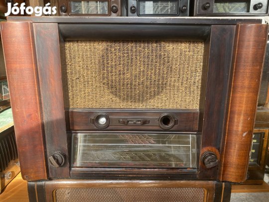 Orion 177 , régi magyar csöves rádió