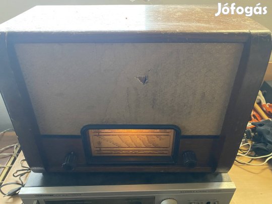 Orion 320 régi magyar csöves rádió
