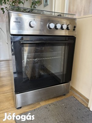 Orion 60cm-es grilles gáztűzhely Jászárokszállás 