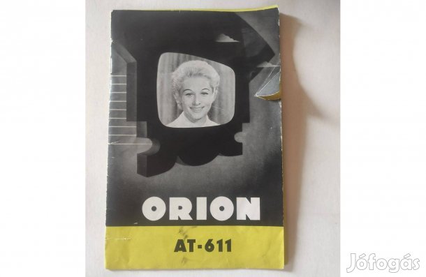 Orion AT-611 tájékoztató füzetecske