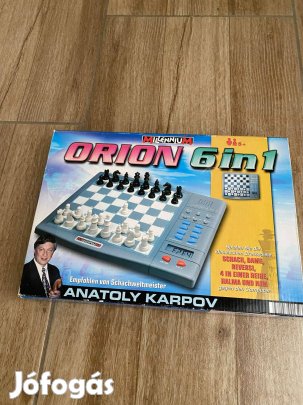 Orion retro 6 az 1-ben sakk készlet