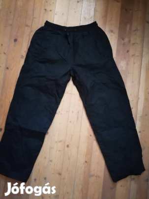 Orkán szerű héjnadrág fekete színben