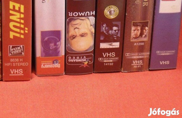 Örökség, házimozi: 12×240perc VHS műsoros kazetta