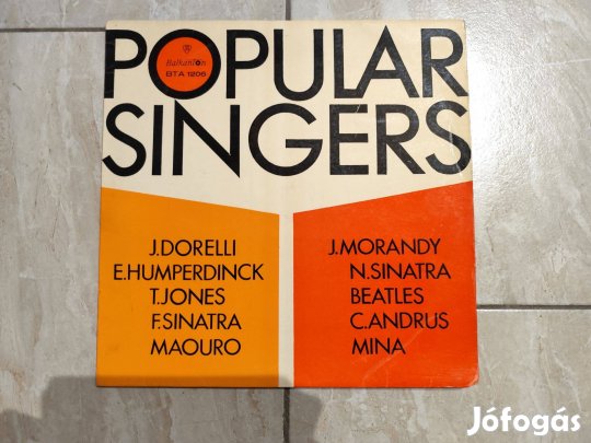 Örökzöld előadók LP-je-Bakelit hanglemez