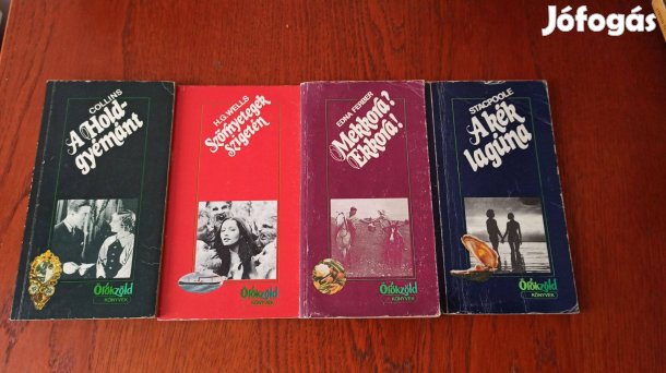 Örökzöld könyvek sorozat könyvcsomag / 4 db könyv