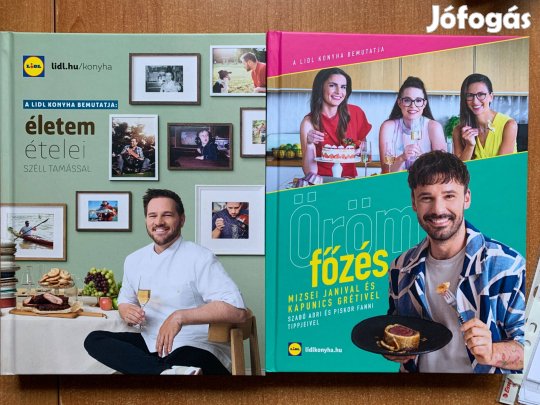 Öröm főzés és Életem ételei Széll Tamással